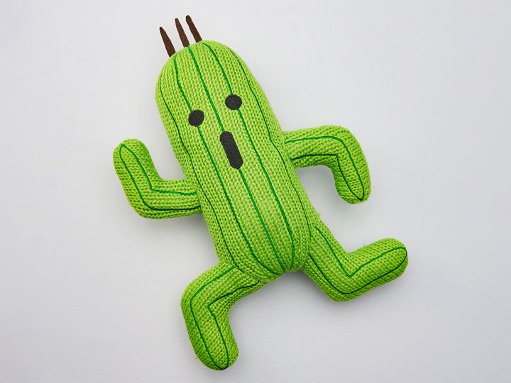 Final Fantasy Knitted Cactuar Plush