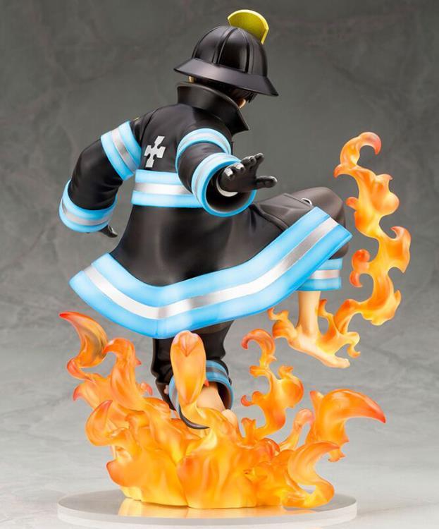 Fire Force ArtFX J Shinra Kusakabe Statue