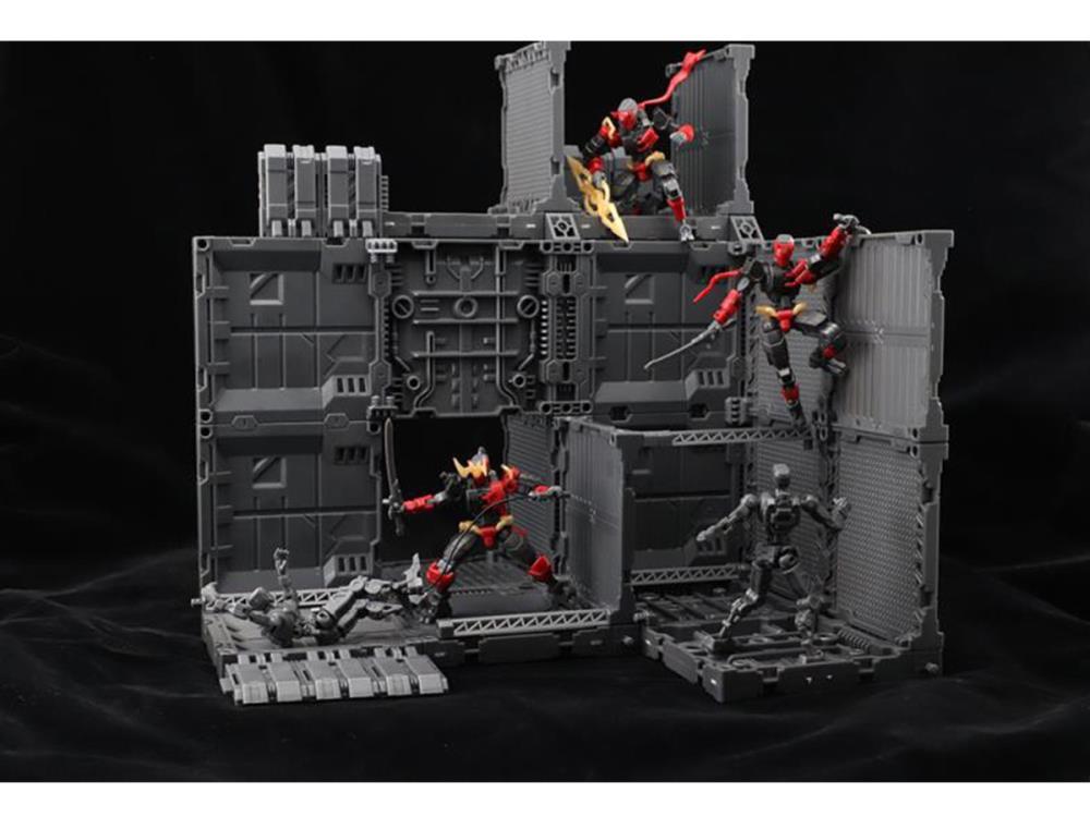 Number 57 Armored Puppet Oni Flame 1/24 Scale Model Kit