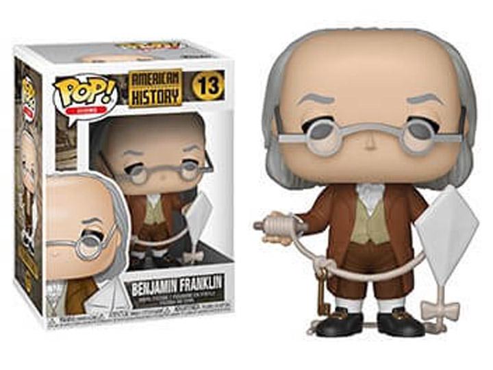Pop! Icons: American History - Benjamin Franklin W/ Pop Protector