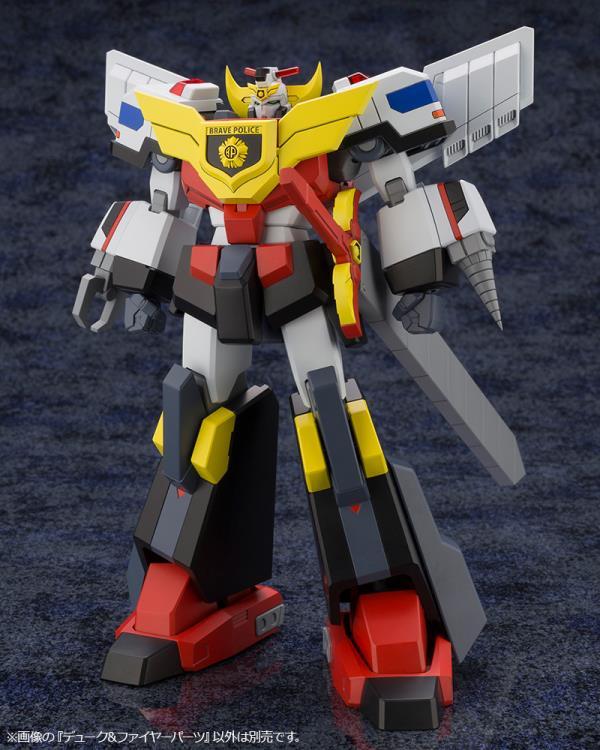 Brave Police J-Decker Duke & Fire Parts Model Kit