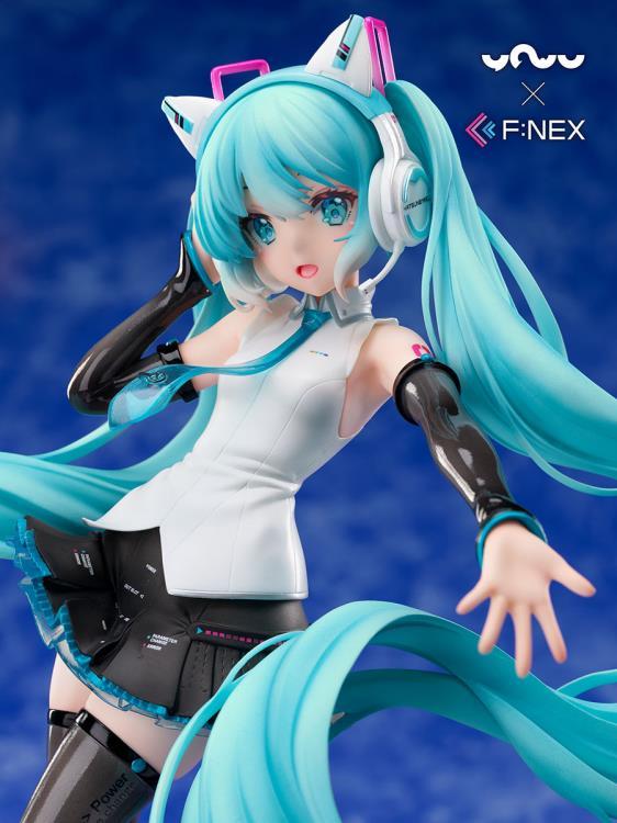 Vocaloid YOWU x F Nex Hatsune Miku (Cat Ear Headphones Ver.) 1/7 Scale Figure