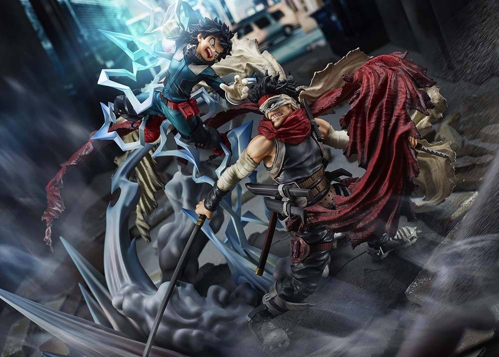My Hero Academia S-Fire Izuku Midoriya vs. Stain Super Situation Figure
