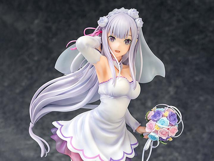 Re:Zero Starting Life in Another World Emilia (Wedding Ver.) 1/7 Scale Figure