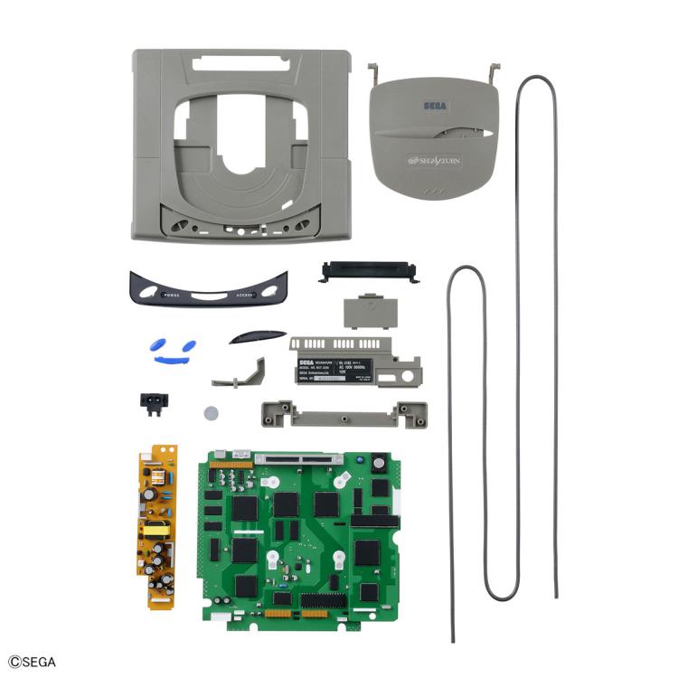 Sega Best Hit Chronicle Series 2/5 Sega Saturn Model Kit