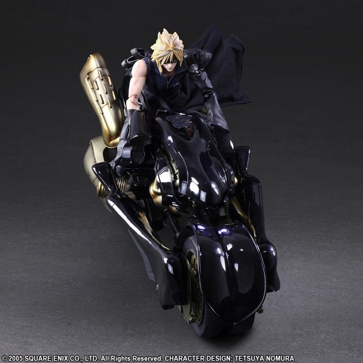 Final Fantasy VII: Advent Children Play Arts Kai Cloud Strife and Fenrir