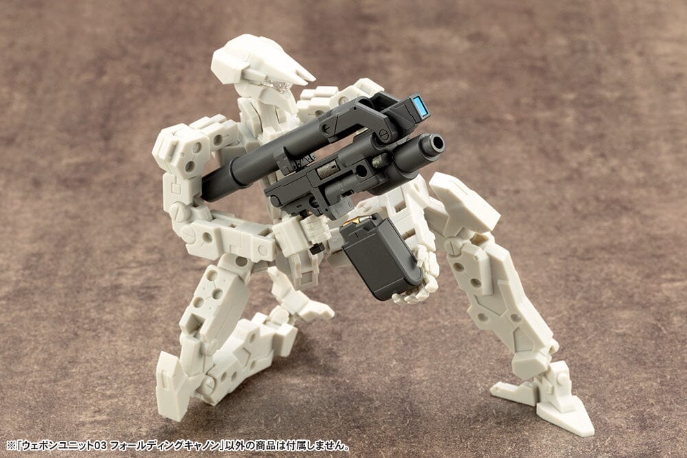 M.S.G. Modeling Support Goods Weapon Unit 03 Folding Cannon