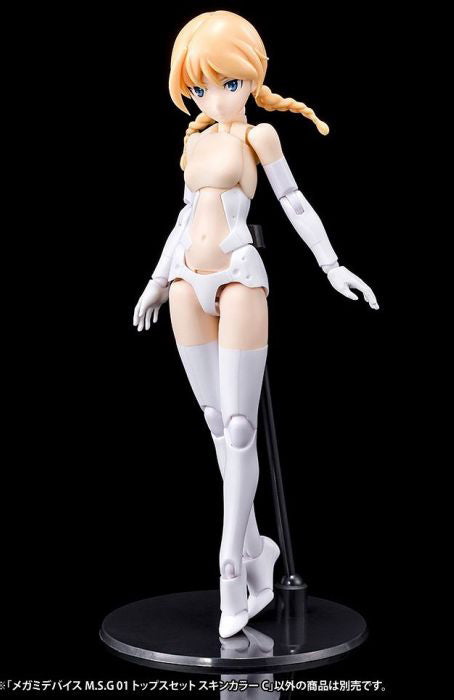 Megami Device M.S.G 01 Top Set Skin Color C Model Kit (Reissue)