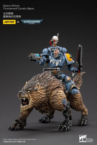 Warhammer 40K Space Wolves Thunderwolf Cavalry Bjane 1/18 Scale Figure (Reissue)