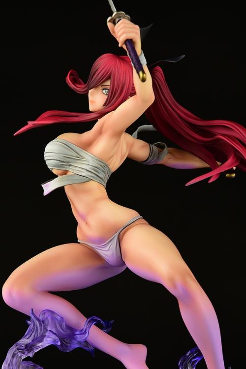 Fairy Tail Erza Scarlet the Samurai (Shikkoku Ver.) 1/6 Scale Figure