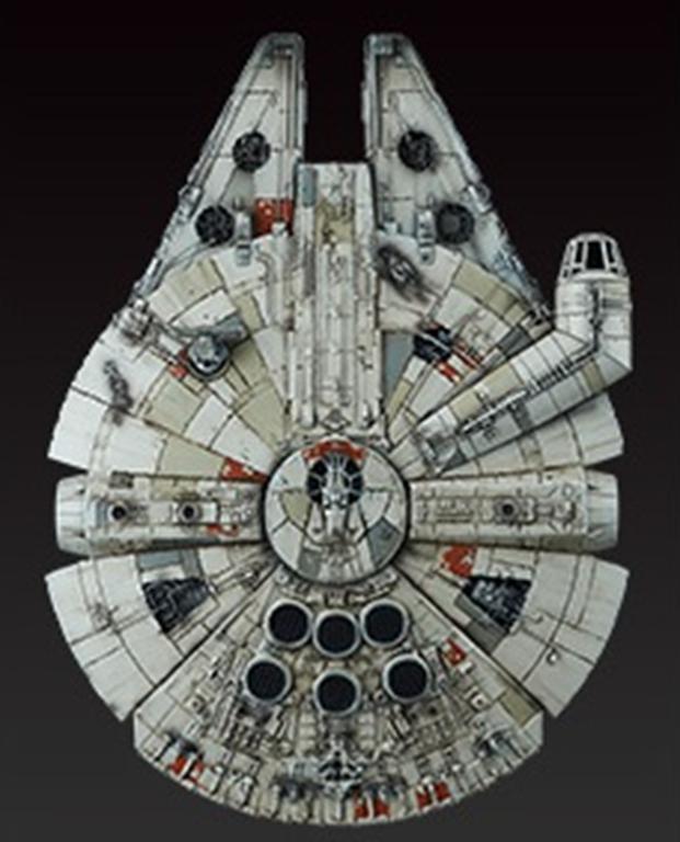 Star Wars The Force Awakens Millennium Falcon 1/144 Scale Model Kit