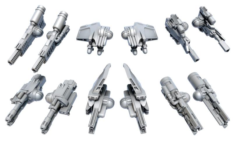 H&A Cutter Weapons Pack