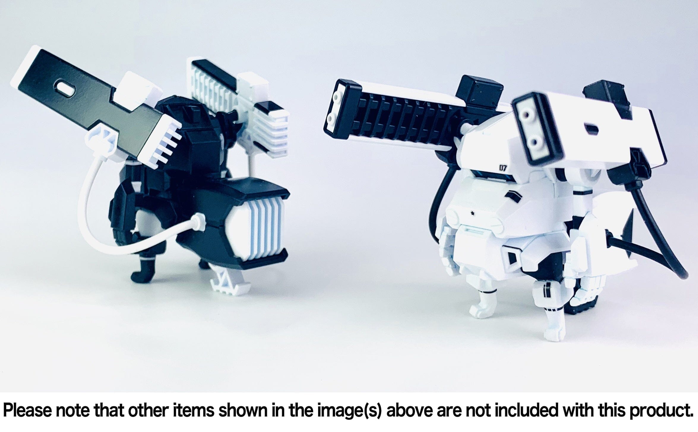 Choi-Pla 1/72 No.008 JGSDF Type 07 Tank Nacchin + Railgun Pure White