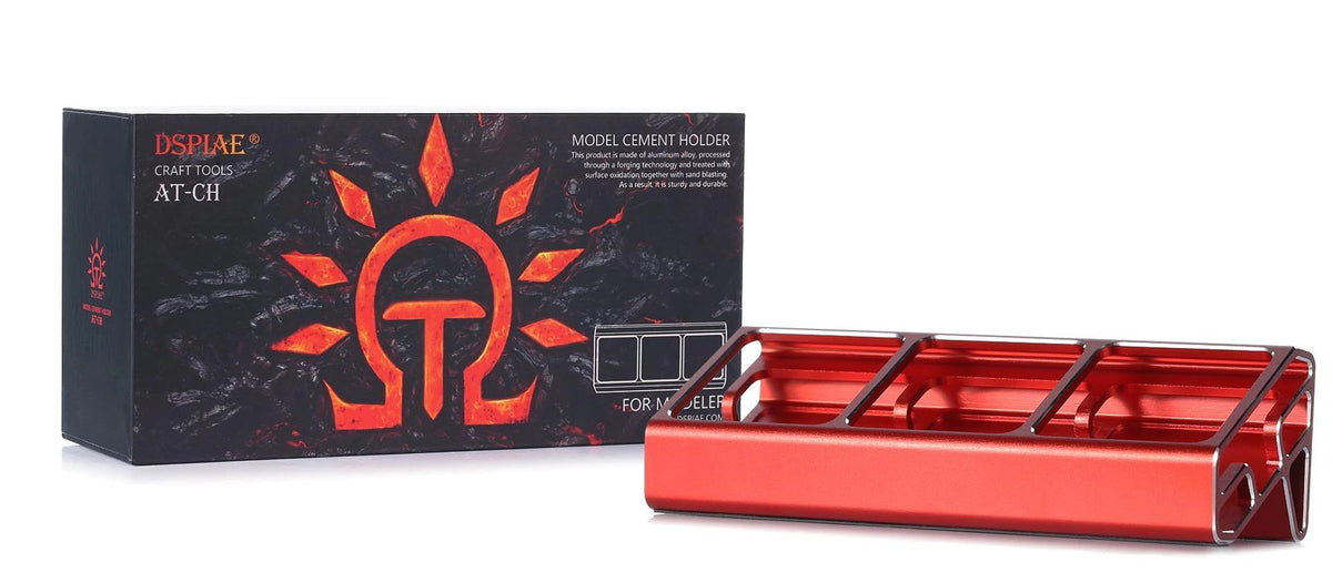 Dspiae Anti-Turnover Triple Glue Holder