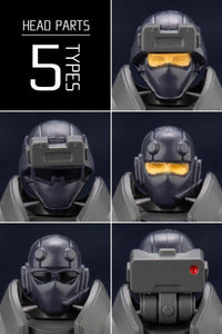 Hexa Gear Early Governor Vol.1 (Night Stalker Type) 1/24 Scale Model Kit Set