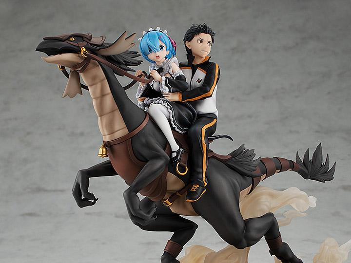 Re:Zero Starting Life in Another World Rem & Subaru (Attack on the White Whale) Figure