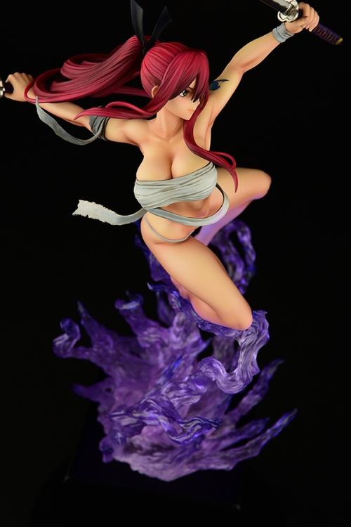 Fairy Tail Erza Scarlet the Samurai (Shikkoku Ver.) 1/6 Scale Figure