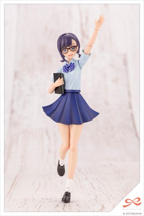 Sousai Shoujo Teien Touou High School Summer Clothes Koyomi Takanashi (Dreaming Style Ture Sapphire Ver.) 1/10 Scale Model Kit