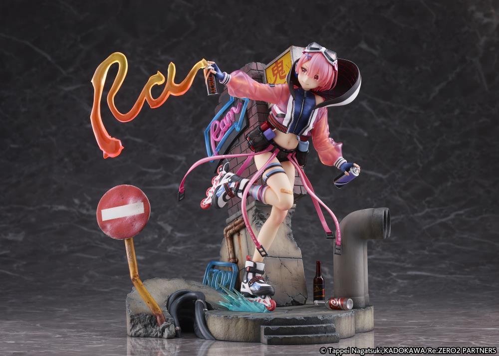 Re:Zero Starting Life in Another World Ram (Neon City Ver.) 1/7 Scale Shibuya Scramble Figure