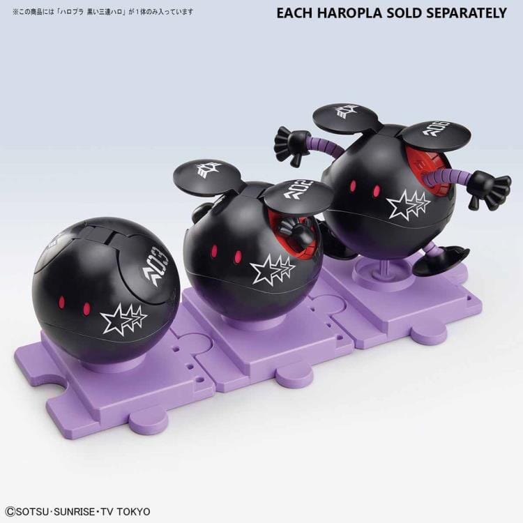 Mobile Suit Gundam HaroPla #10 Black Tri-Stars Haro Model Kit