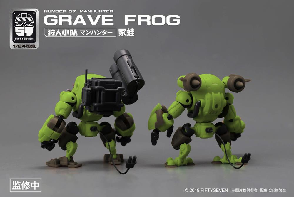 Number 57 Manhunter Grave Frog 1/24 Scale Model Kit
