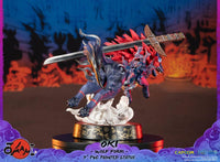 Okami Oki (Wolf Form) Statue