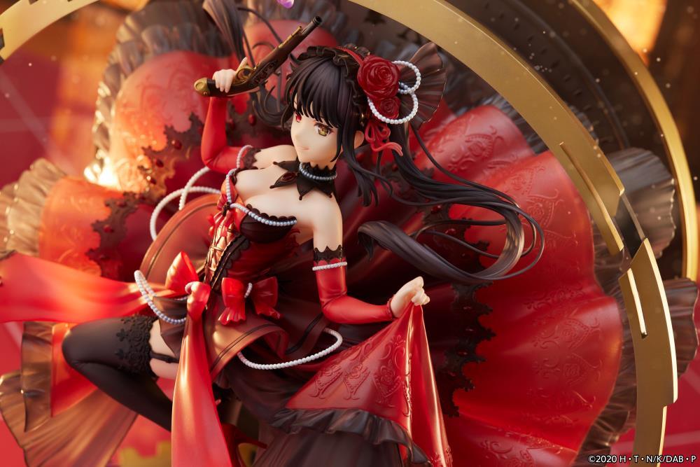 Date A Bullet Kurumi Tokisaki (Pigeon Blood Ruby Dress Ver.) 1/7 Scale Shibuya Scramble Figure