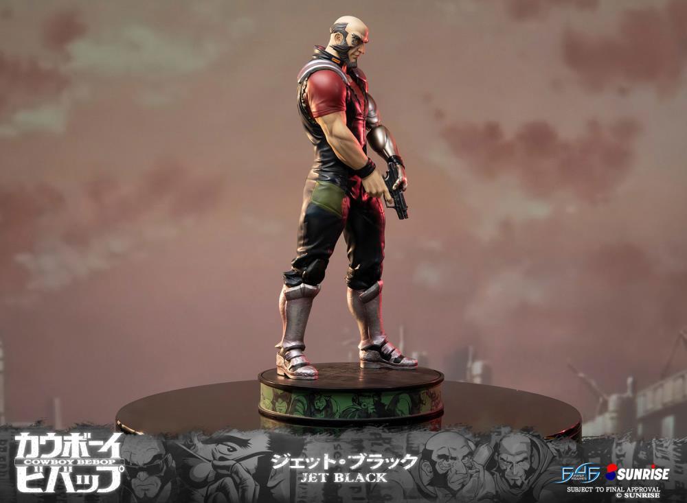 Cowboy Bebop Jet Black Statue