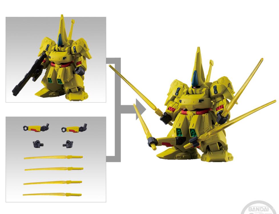Gundam FW Gundam Converge #Plus02 Box of 5 Figures & Accessories