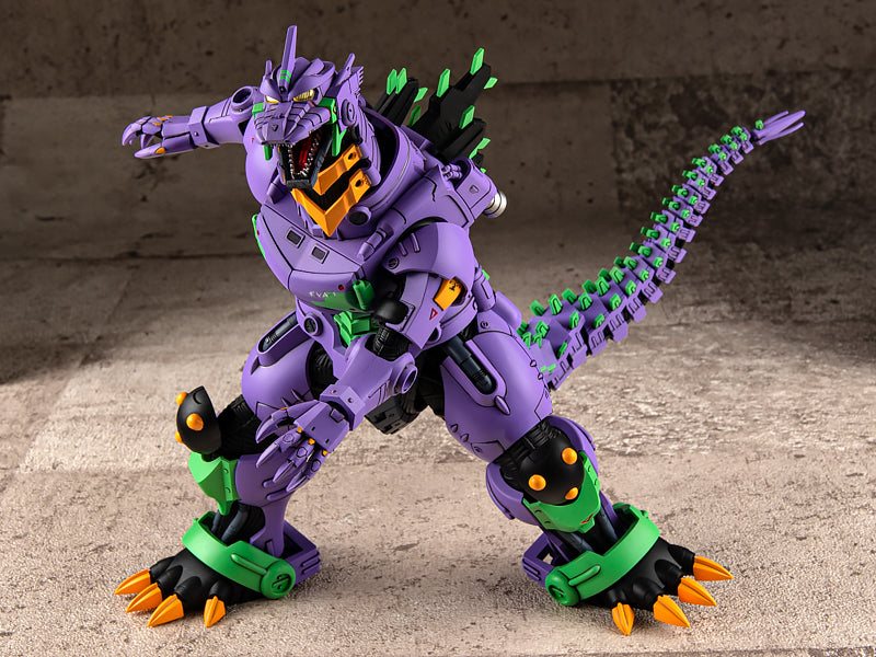 Godzilla vs. Evangelion Mechagodzilla (Type-3 Kiryu EVA Unit-01 Color Ver.) Exclusive Model Kit