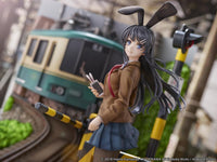 Rascal Does Not Dream of Bunny Girl Senpai Mai Sakurajima (Enoden Ver.) 1/7 Scale Shibuya Scramble Figure