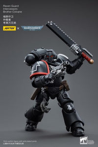 Warhammer 40K Raven Guard Intercessors Brother Colvane 1/18 Scale Figure