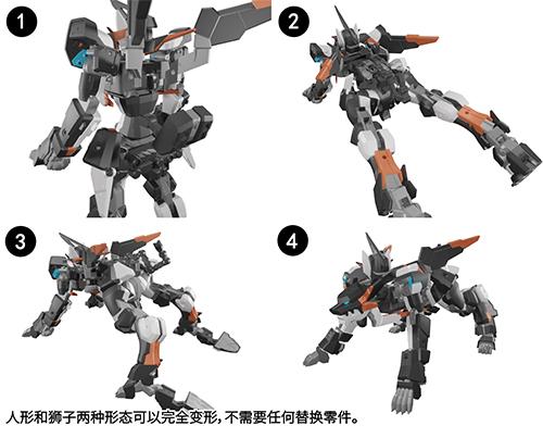 Code Beast Series Hundred Edge 1/100 Scale Model Kit – USA Gundam Store