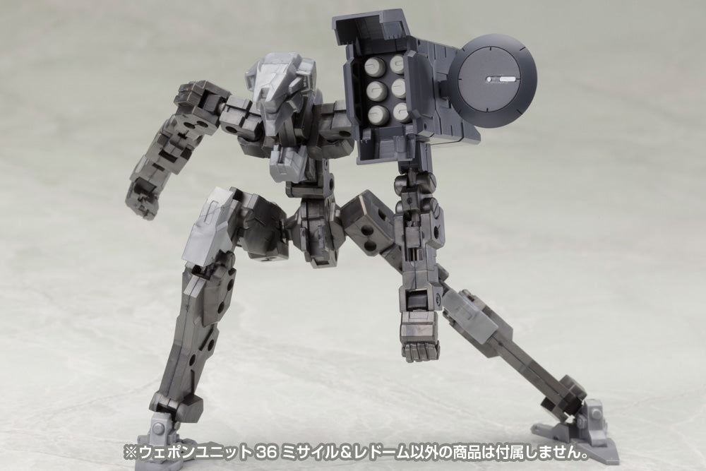 M.S.G. Modeling Support Goods Weapon Unit 36 Missile & Radome