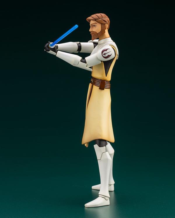 Star Wars: The Clone Wars ArtFX+ Obi-Wan Kenobi Statue (With Ahsoka Tano Piece)