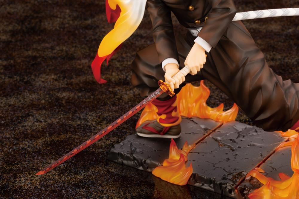 Demon Slayer: Kimetsu no Yaiba ArtFX J Kyoujurou Rengoku (Purgatory Anjuro) Statue