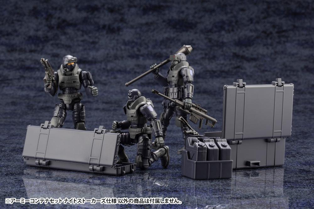 Hexa Gear Army Container Set (Night Stalkers Ver.)