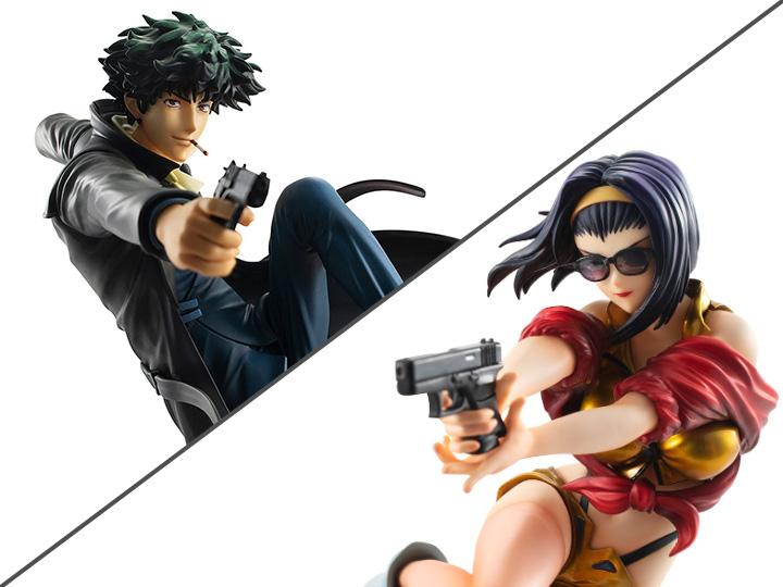 Cowboy Bebop Spike Spiegel & Faye Valentine 1st Gig Set of 2 Figures (Reissue)
