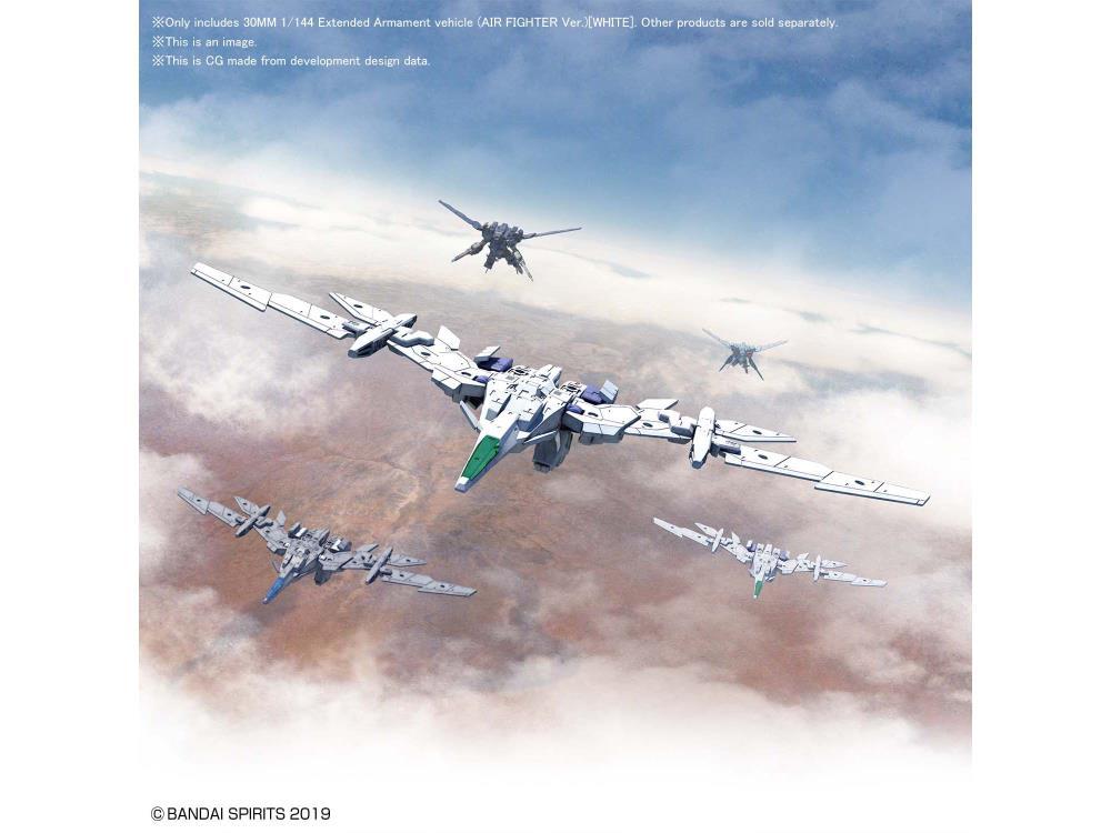 30 Minute Missions #01 EXA Vehicle (White Air Fighter) Model Kit
