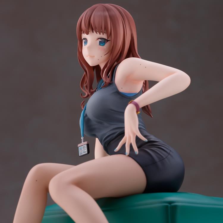 Doushima Illustration Hokuro no Ooi Senpai OL-san Figure