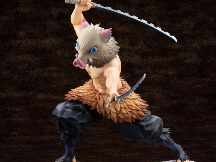 Demon Slayer: Kimetsu no Yaiba ArtFX J Inosuke Hashibira Statue