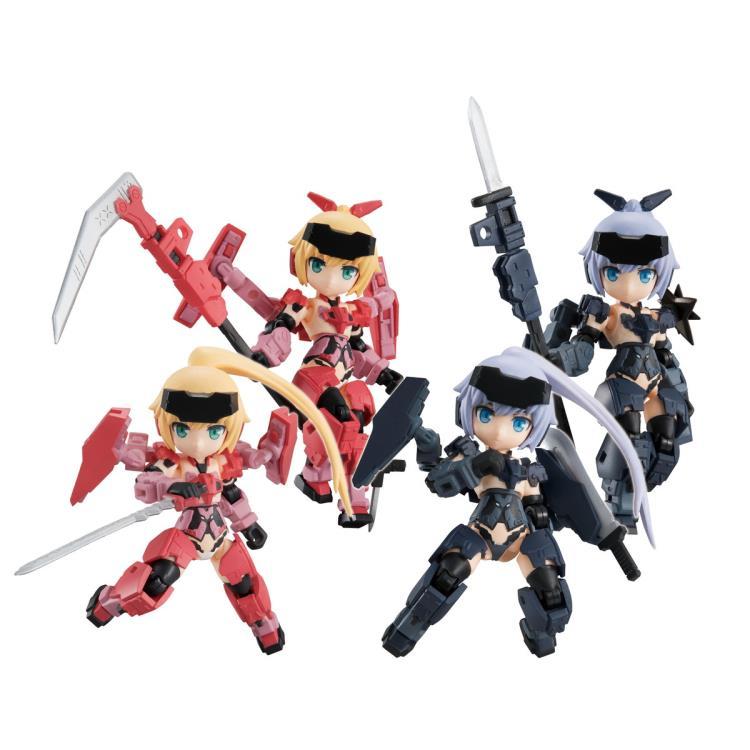 Frame Arms Girl Desktop Army KT-323f Jinrai Series Box of 4 Figures
