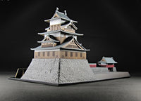 Laid-Back Camp Takashima Castle Model Kit With Rin Shima Figure