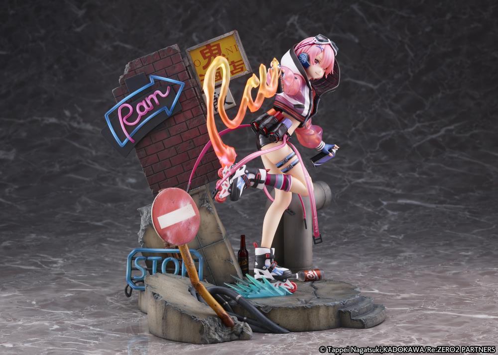 Re:Zero Starting Life in Another World Ram (Neon City Ver.) 1/7 Scale Shibuya Scramble Figure