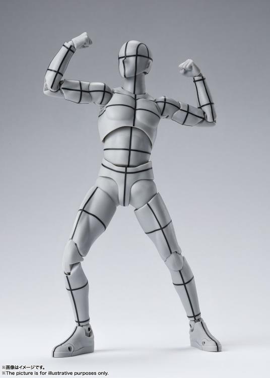 S.H.Figuarts Body-kun Wireframe (Gray Color Ver.)