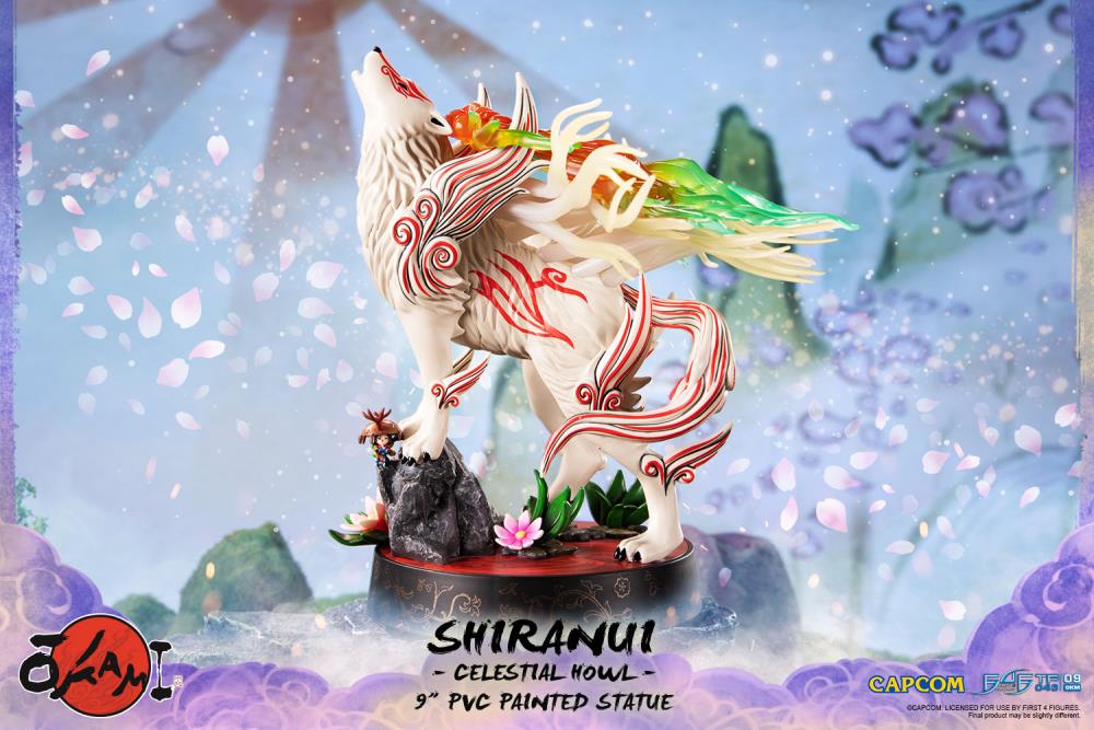 Okami: Shiranui Celestial Howl Statue