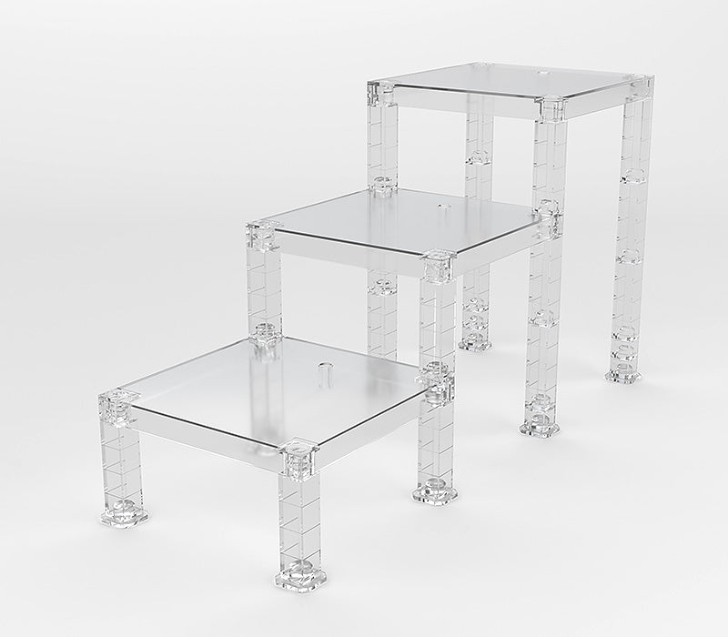 The Simple Stand Build-On Type Three-Pack (Translucent) – USA Gundam Store