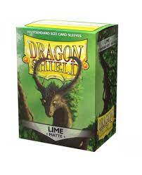 Dragon Shield Sleeves: Classic - Matte Lime (100)