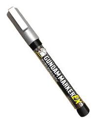 XGM100 EX Plated Silver Gundam Marker