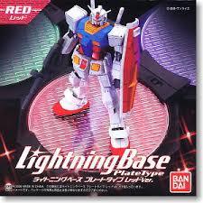 Action Base Lightning Base Plate Type Red Ver. (Display)